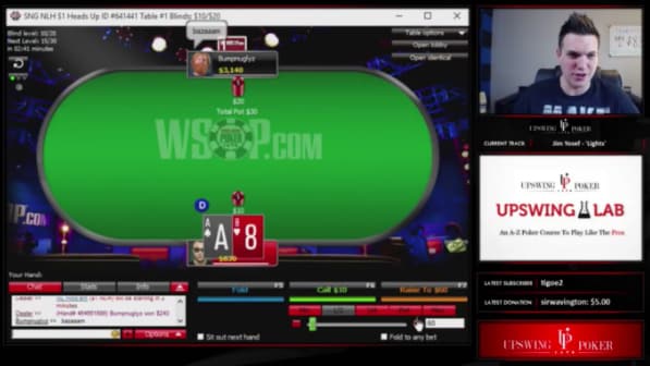 Doug Polk gets Bazam by Opponent