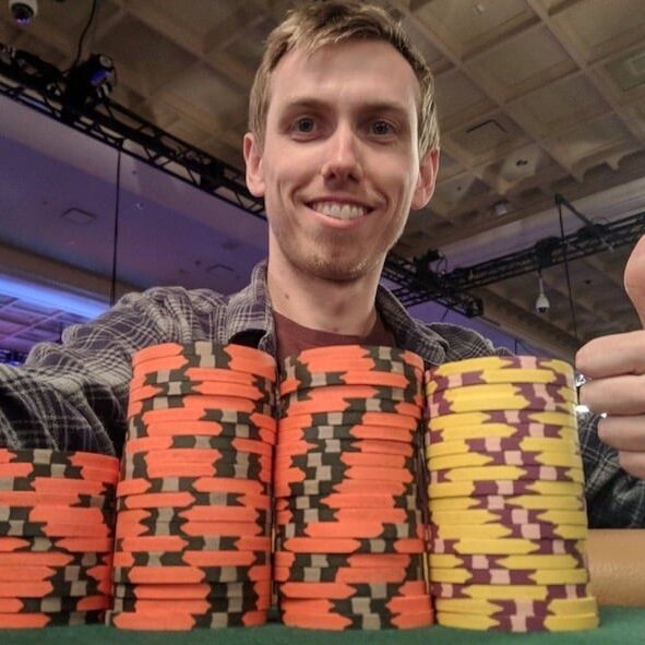 Mike Brady WSOP 2018 Mike is all smiles at this year's Main Event.