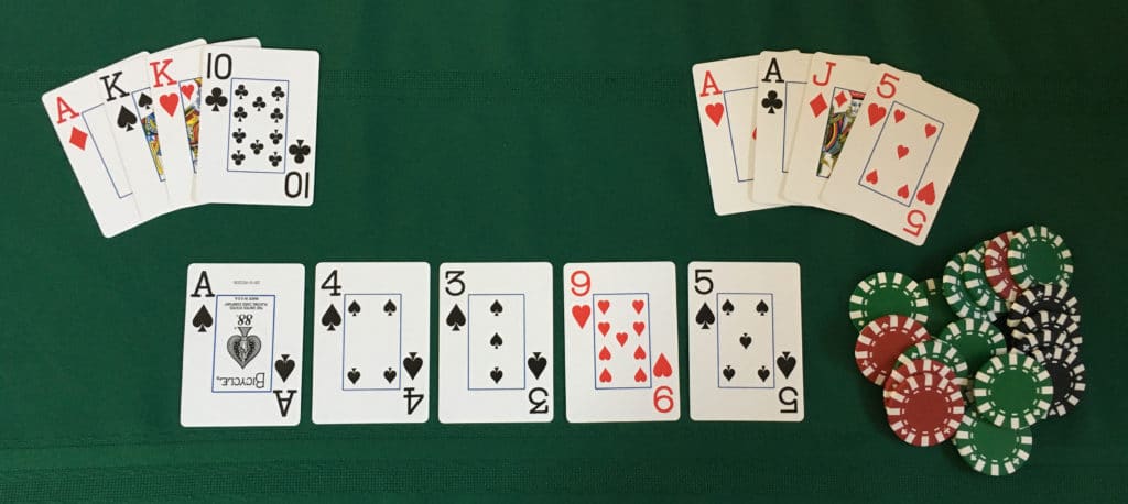 omaha plo showdown example hand