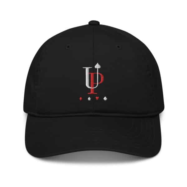 White & Red UP Hat
