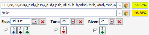 97s bluff-catch pot odds example