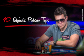 10 quick poker tips for texas hold'em