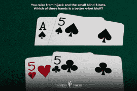bluff hand selection quiz