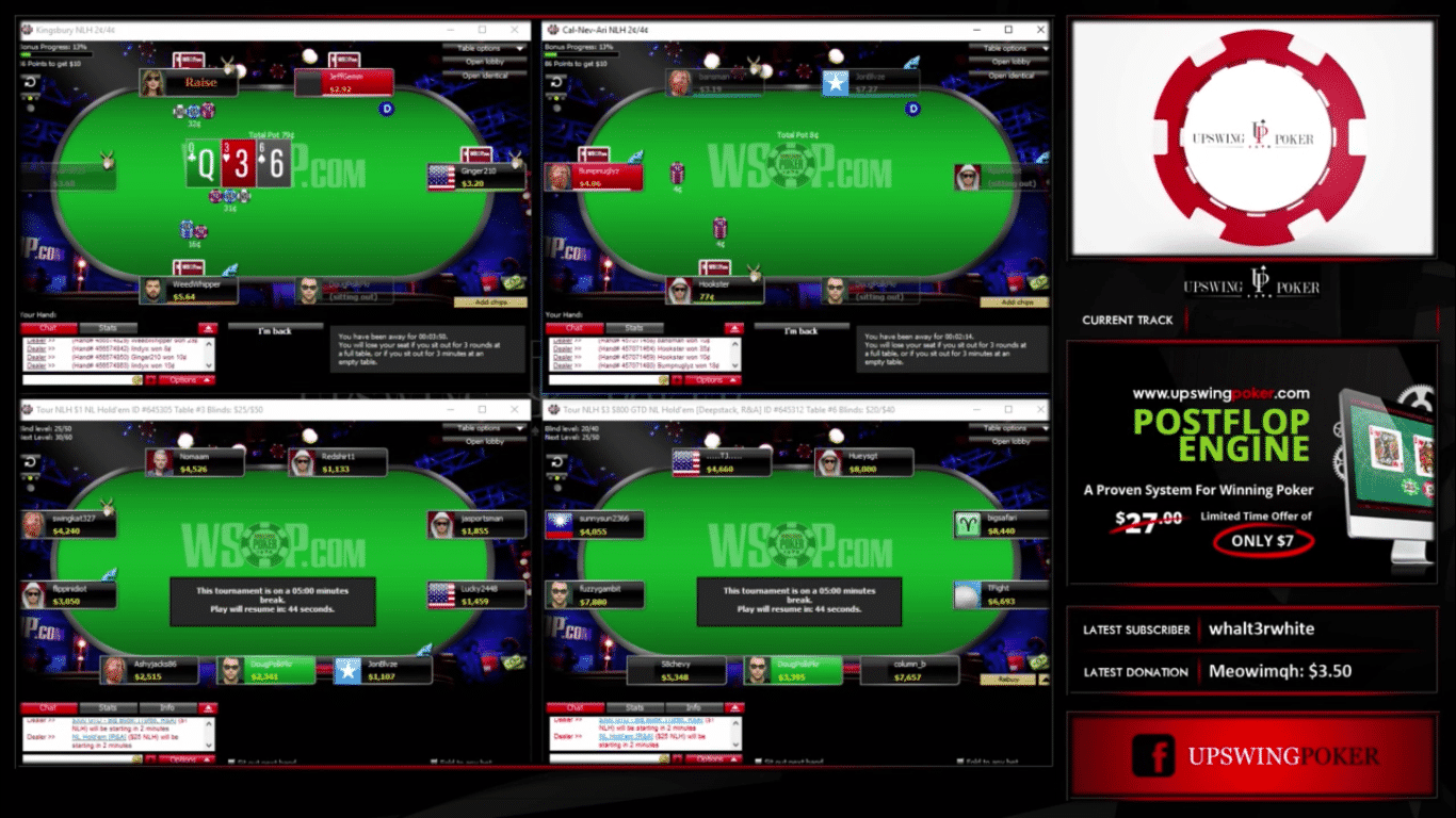 tournament break bankroll challenge