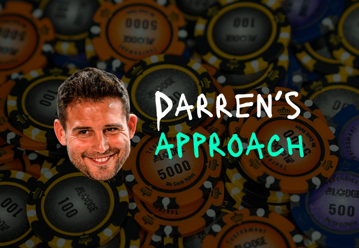 Darren’s approach Darren elias’s approach