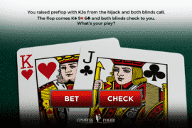 live 2/5 poker quiz