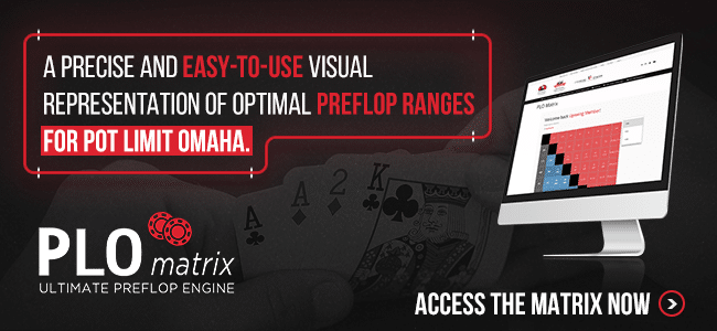 plo solver pot limit omaha matrix 