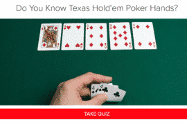 take poker hands quiz