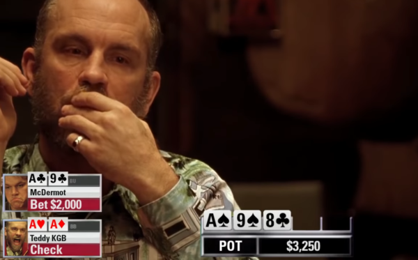 teddy kgb is bad at poker teddy kgb from rounders is bad at poker
